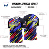 Halo Stripe Custom Cornhole Jersey